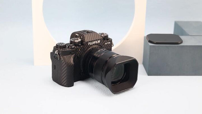 JJC Bayonet Metal Lens Hood for Fujifilm Fuji Fujinon XF 23mm F1.4 R LM WR and XF 33mm F1.4 R LM WR Lens, Replaces Fuji LH-XF23 II/LH-XF23-2 Lens Hood Shade with Hood Cap For XF 23mm f1.4 Lens