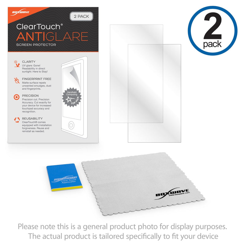 BoxWave Screen Protector Compatible with Sony Walkman (NW-A306) - ClearTouch Anti-Glare (2-Pack), Anti-Fingerprint Matte Film Skin