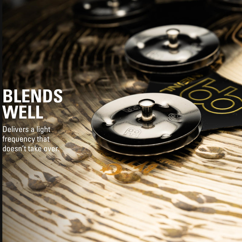 Meinl Cymbals Super Flex Hihat Tambourine Effect with 10 Pairs of Stainless Steel Jingles — NOT Made in China — Flexible Thin Frame, 2-Year Warranty (SFHHT)
