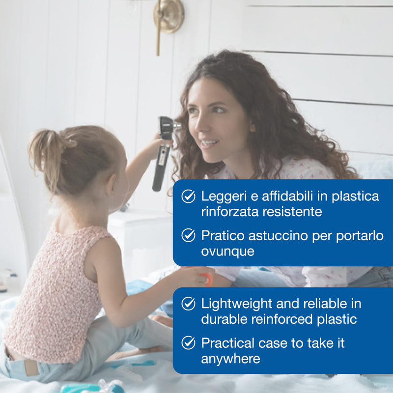 GIMA 31524 Otoscope 2.5V Xenon Halogen Light Pouch Single