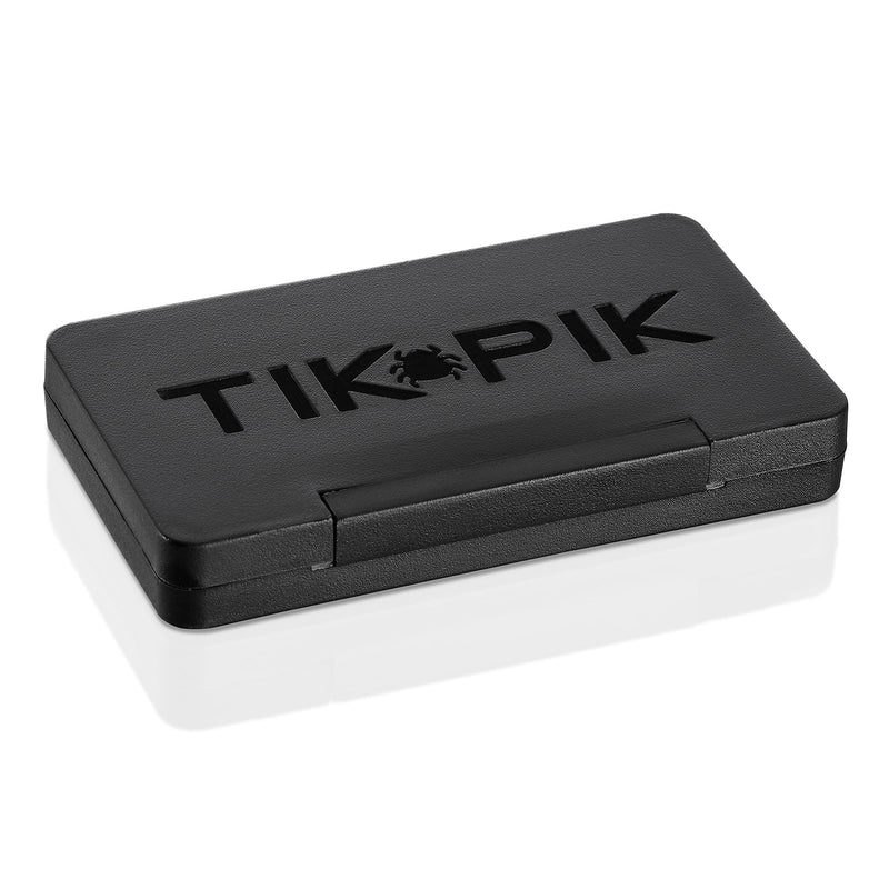 TIK PIK 6-Pack Guitar Picks for Acoustic & Bass Guitars | As Seen On Shark Tank | Black Heavy Gauge 0.96mm Black 6-Pack