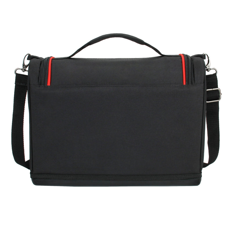 USA GEAR Mini Projector Case S7 Pro Portable Projector Bag Carrying Case with Accessory Storage Red