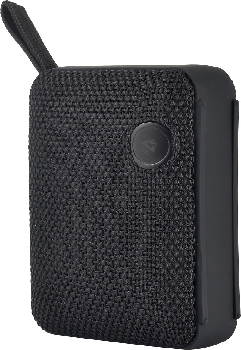 [AUSTRALIA] - BP26 Portable Mini Bluetooth Speaker with FM Radio, IP68 waterproof and dustproof, 5 hours of playtime, TWS Pairing, Bluetooth 5.3, Ultra-Portable speaker for home, outdoor and travel (Black) 