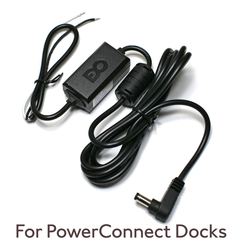 EDO Tech Direct Hardwire Vehicle 5V Car Charger Power Cord for Sirius XM Radio PowerConnect Dock Onyx Edge Lynx Stratus Starmate SXVD1 XDPIV1 XDPIV2 SDPIV1 XEZ1 XAPV2 SXIV1 XEZ1 SXEZR1V1 XpressRci black
