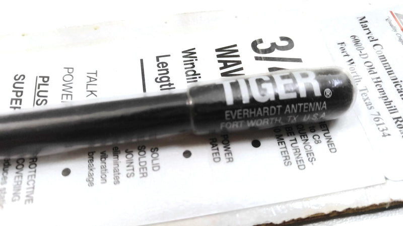 [AUSTRALIA] - Lot of 2 Everhardt TSM2-B 3/4 Wave 2 ft Fiberglass â€œSuper Flexâ€ CB Radio Antenna - Black 