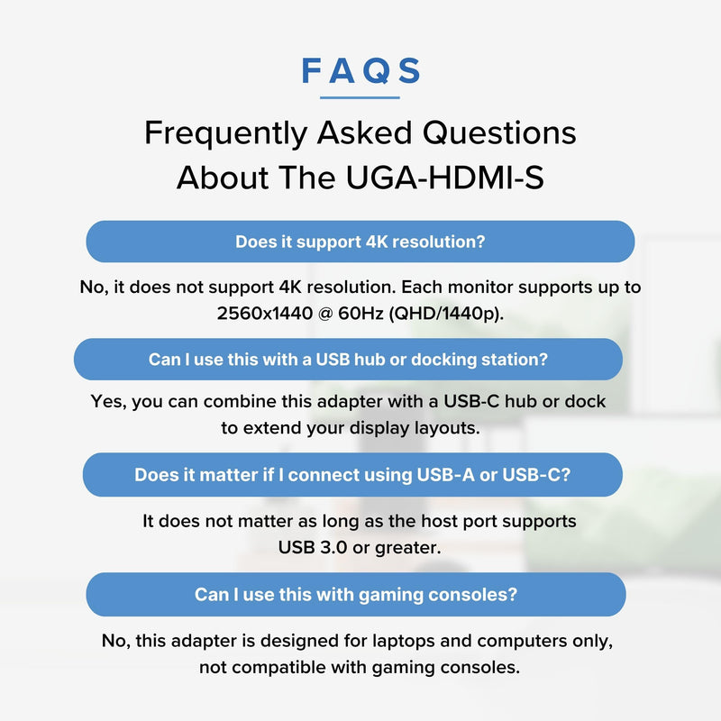 [AUSTRALIA] - Plugable USB C to HDMI Adapter, Universal Video Graphics Adapter for USB 3.0 and USB-C Macs and Windows, Extend an HDMI Monitor up to 1440p@60hz 