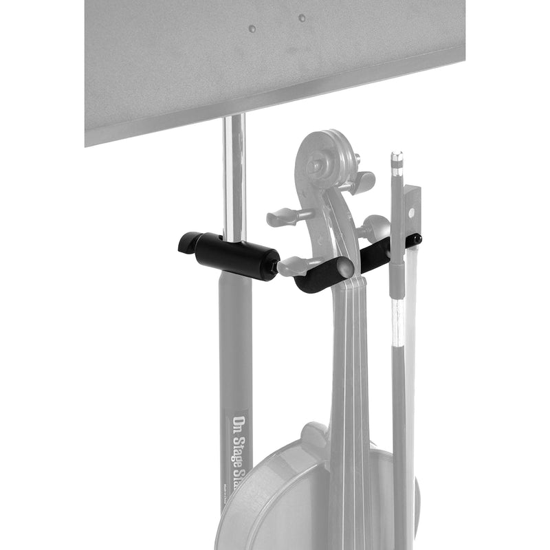 [AUSTRALIA] - On-Stage VS7200 Violin Hanger for Music Stands,Black 