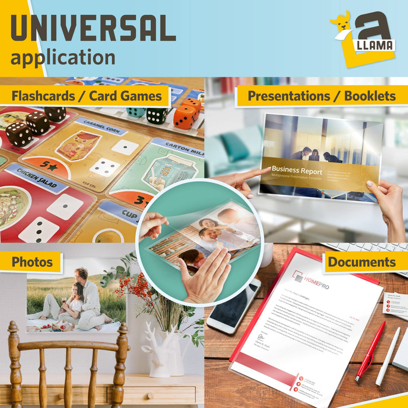 Self Adhesive Lamination Sheets, 9 x 11.5 Inches, 4 Mil Thick, Suited for Letter Size Self Seal Laminating Sheets 8.5 x 11, 20 Pack Letter Size, 20 PCs