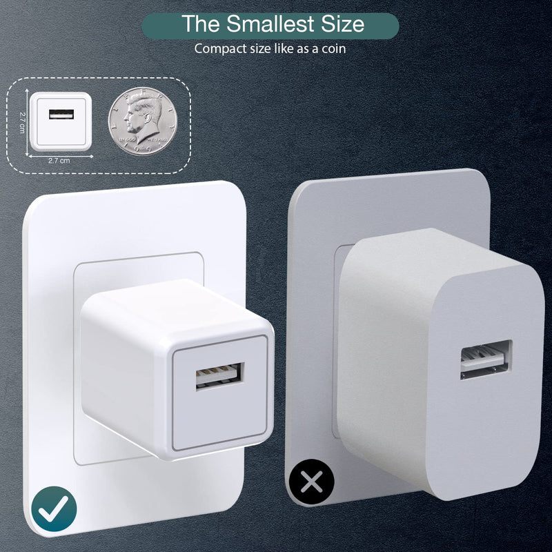 iPhone Charger,Cube iPhone Charger Travel 2Pack 6FT Lightning Cable Cord Quick Fast Charging Cord USB Wall Chargers Travel Plug Adapter for iPhone 14/13/12/11/10/X/8 Plus/XR/XS Max/7/SE/iPad,Airpods
