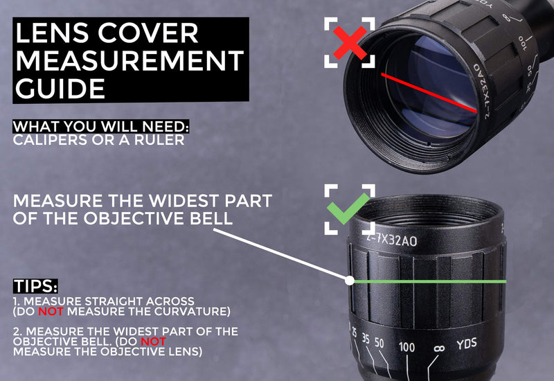 [AUSTRALIA] - Monstrum Pro Series Flip-Up Scope Lens Covers Eyepiece | 37-42 mm diameter 