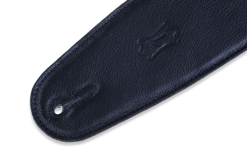 Levy's Leathers M4GF-XL-BLK Guitar Strap Black Extra-Long