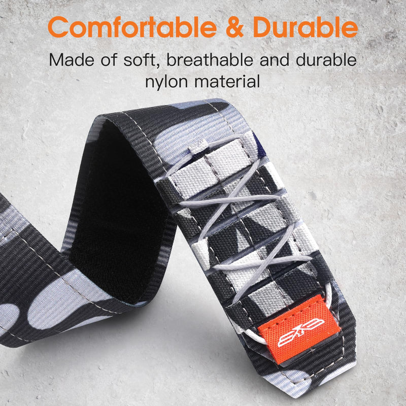 Bandletic FKM Band and Nylon Strap Compatible with Apple Watch