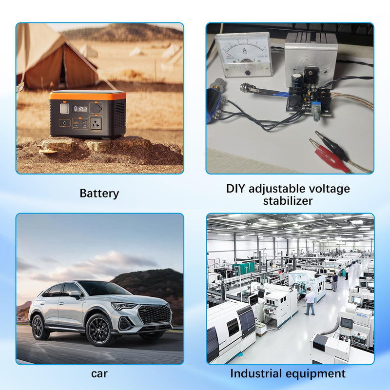 AYWHP DC-DC Step-Down Converter XL4015 6 Pieces 4-38V to 1.25-36V 5A 96% Efficiency for Arduino