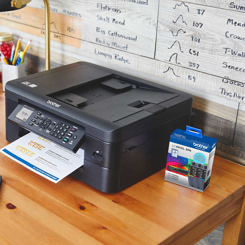 Brother Genuine LC401BK Standard Yield Black Ink Cartridge