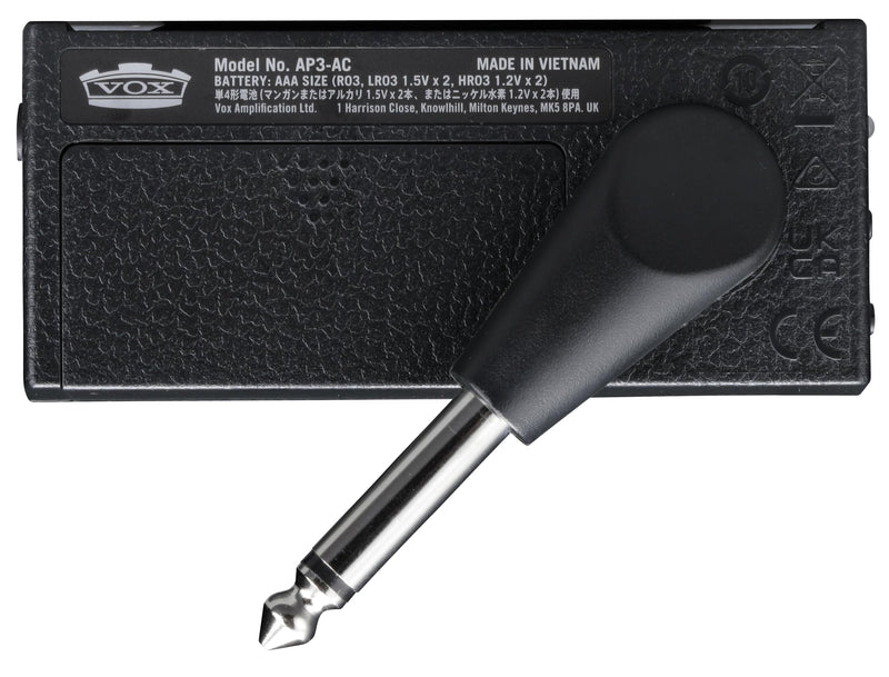 Vox amPlug 3 Plug-In Headphone Amplifier with Built-In Stereo Effects and Volume Control (AC30) [v3] AC30