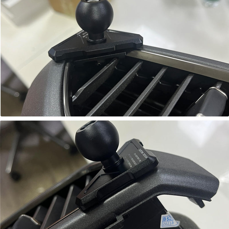 EASEORD Vent Phone Mount for Ford F-150 2015-2020 & Super Duty 2017-2021 | Expedition 2018-2021| 360 Rotation Aluminum F150 Vent Cell Phone Holder for All Smartphones,Custom Fit,Easy Install