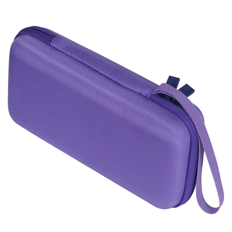 co2CREA Hard Case Compatible with Texas Instruments TI-84 Plus CE/TI-84 Plus/TI-Nspire CX II CAS/TI-Nspire CX II/TI-83 Plus/TI-89 Titanium/TI-85 / TI-86 Color Graphing Calculator, Purple Iris Purple Case