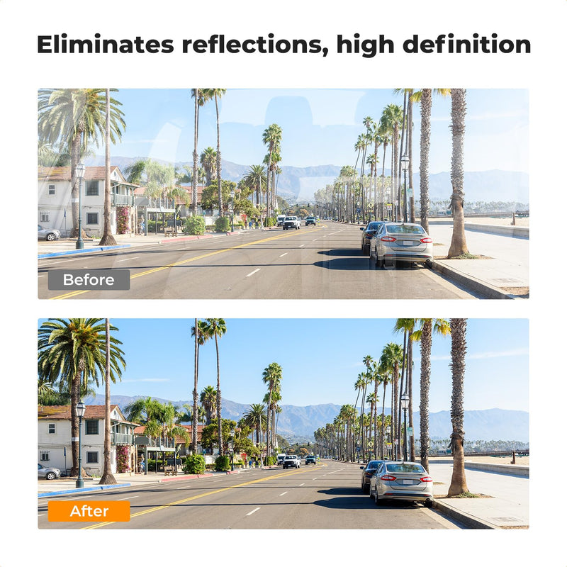 K&F Concept 40mm Ultra-Slim CPL Circular Polarizer Filter for Vantrue E1, E2, E3, E1 Lite, S1 Pro, N4 Pro N5 Dash Cam, Reduce Glare and Reflection, Enhance Contrast