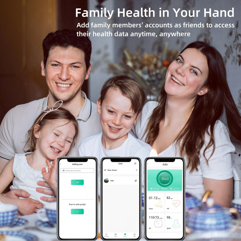 Smart Ring for Women Men, Health Fitness Tracker Ring, IP68 Waterproof Rings, Sleep Ring with Charging Case and Ring Protector, Remote Photography, Family Care, No App Fees(Rose Gold, 9#)