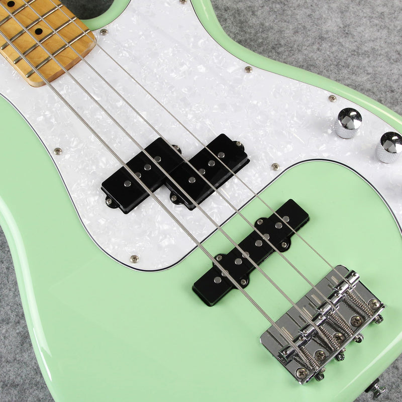 FLEOR Alnico 5 PJ Bass Pickups Neck Bridge Pickups Set for 4-String PB JB Bass Electric Bass PJ Pickups Set