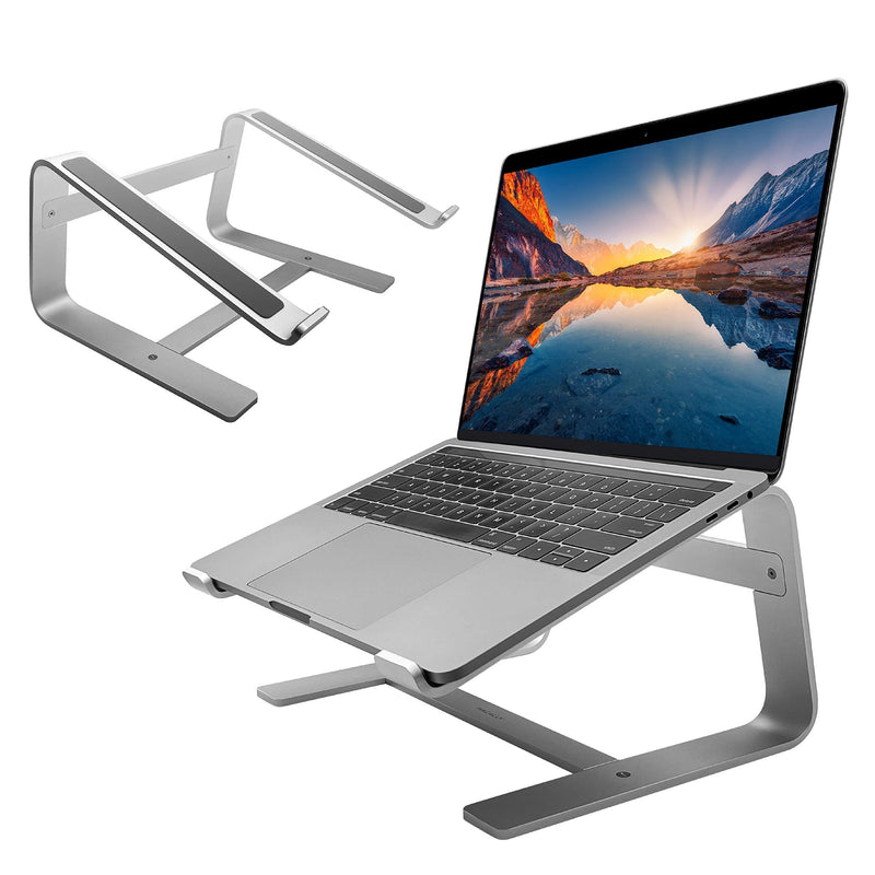Macally Mini Keyboard and an Ergonomic Laptop Stand, Excellent MacBook Accessories