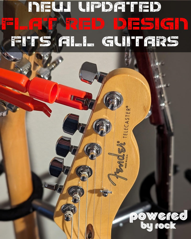 [AUSTRALIA] - Guitar String Winder, String Cutter and Bridge Pin Puller - 3-in-1 Guitar Tool for Acoustic and Electric Guitars - Wind Guitar Strings Quickly - Cut Excess String Off - Pull Pins Out Easily 