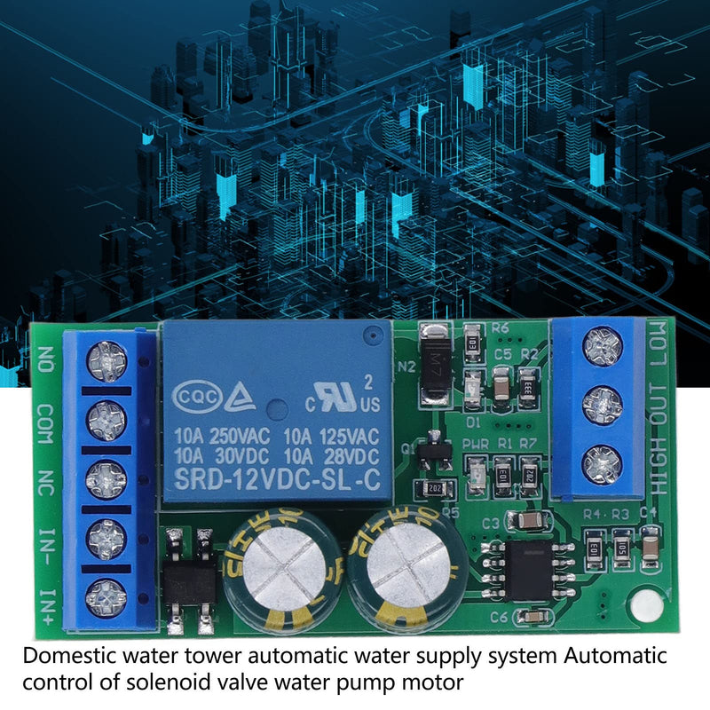 Water Level Controller Relay Liquid Level Sensor Module for Domestic Water Tower