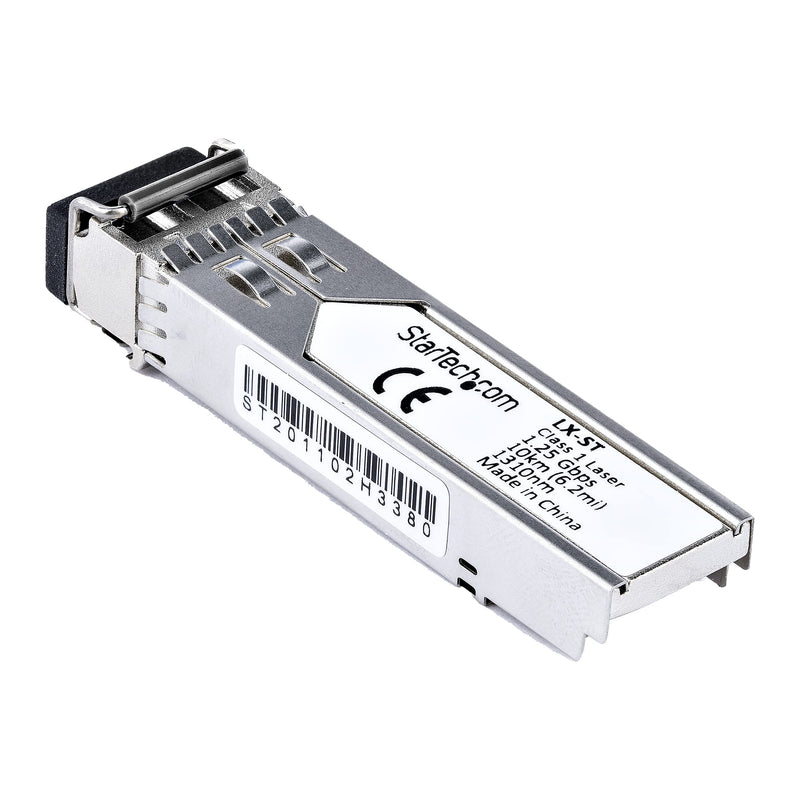 StarTech.com Palo Alto Networks LX Compatible SFP Module - 1000BASE-LX - 1GbE Single Mode Fiber SMF Optic Transceiver - 1GE Gigabit Ethernet SFP - LC 10km - 1310nm - DDM (LX-ST) | 1GbE Single Mode Fiber Optic Transceiver, 1GE Gigabit Ethernet SFP, LC 1...