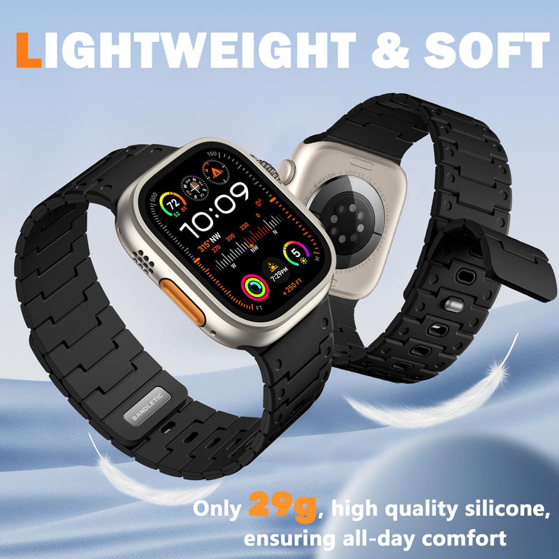 Bandletic Magnetic Band and Nylon Strap Compatible with Apple Watch