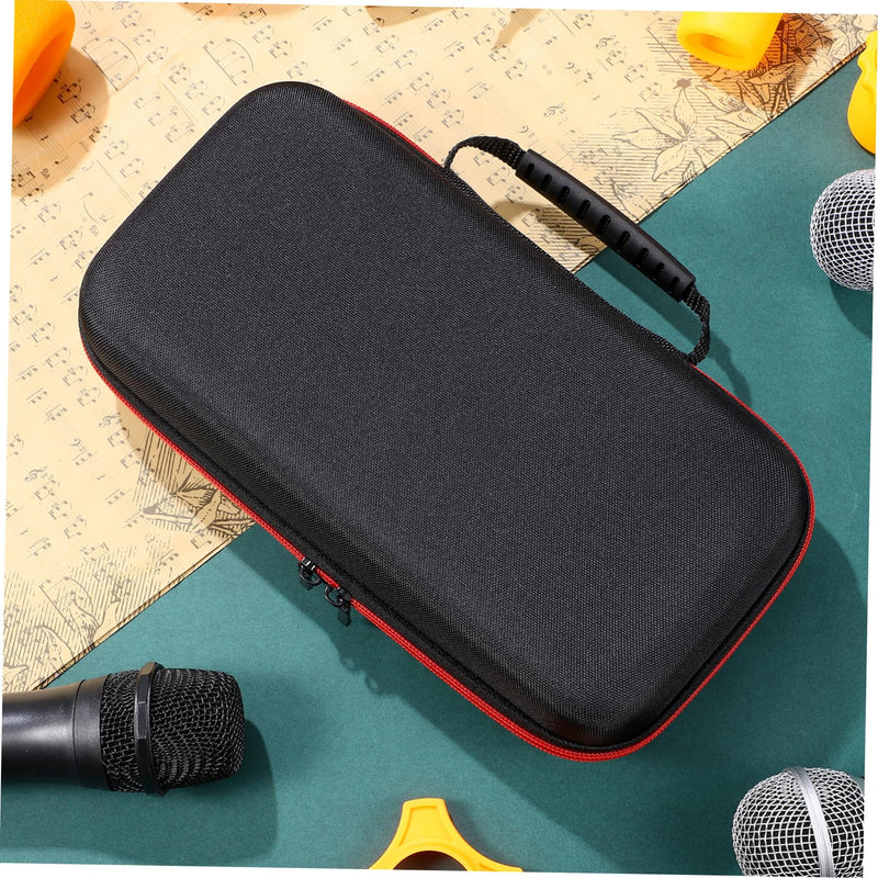1Pcs Dual Mic Bag Carrying Travel Case Case Hard Pouch Storage Pouch for Travel (Pack of 2) 30x15cm (Pack of 2)