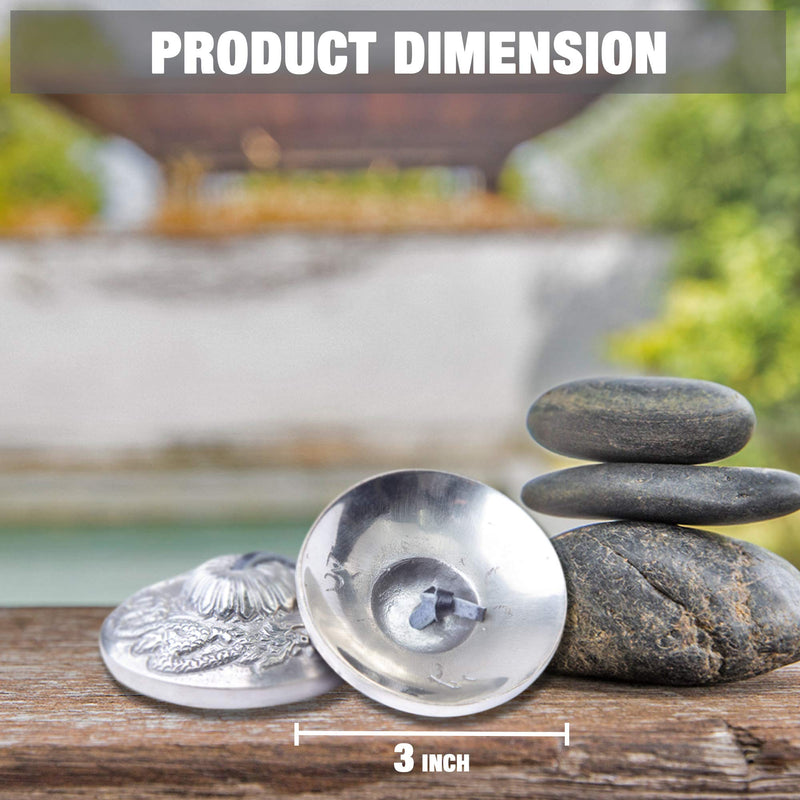[AUSTRALIA] - Himalayan Bazaar Tingsha Cymbals Bells - Easy To Play - Meditation Mindfulness Bronze Chime For Chakra Healing Sound Bath Spiritual Gifts Handcrafted Tibetan 