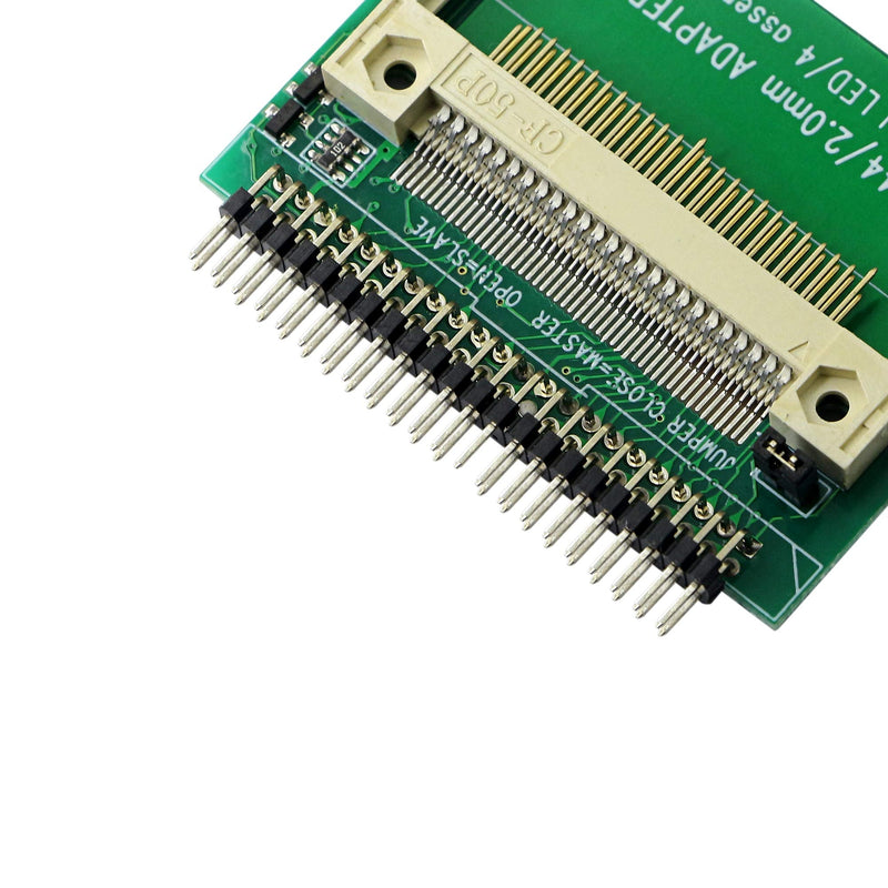 SinLoon CF to IDE Adapter CF Memory Card to 2.5-inch 44Pin Male IDE Laptop SSD HDD Adapter Card （CF/IDE M ）