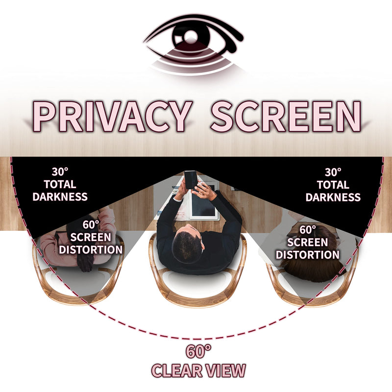 EZ-Pro Screen Protector Privacy Filter for Surface GO, Comes with Camera Cover Slide, Provide Privacy, Anti-Blue Light and Anti-Glare