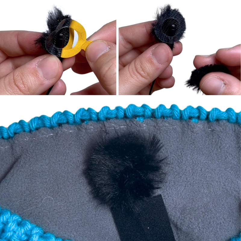 URSA Sticky Zeros: Ultra Thin Lavalier Stickies Pack of 90 24mm Microphone Stickies with 14mm Hole - Compatible with Most Lavalier Microphones & Mounts