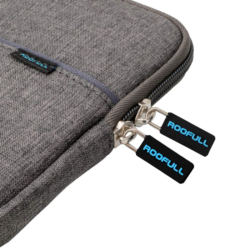 [AUSTRALIA] - ROOFULL External USB DVD Blu-ray Hard Drive Protective Storage Carrying Sleeve Case Pouch Bag, Compatible for Apple Superdrive, Magic Trackpad, Samsung/ASUS/Dell/LG External DVD Drive, Gray Grey 