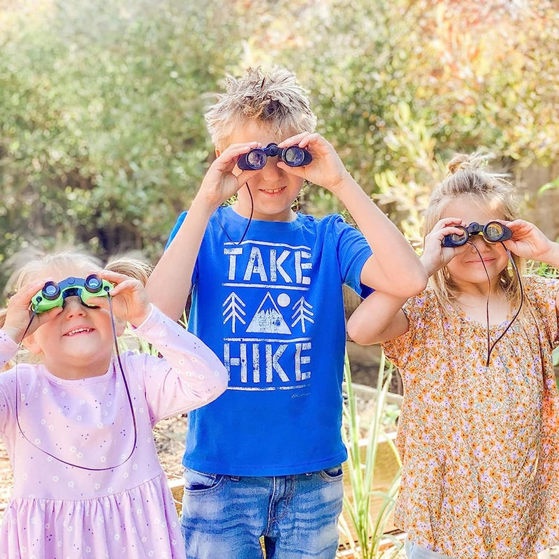 [AUSTRALIA] - Kicko Toy Binoculars for Kids - 3.5 x 5 in Binoculars for Bird Watching, Jungle Exploration for Party Favors and Adventure Play - Durable (Pack of 12) 12 Pack 