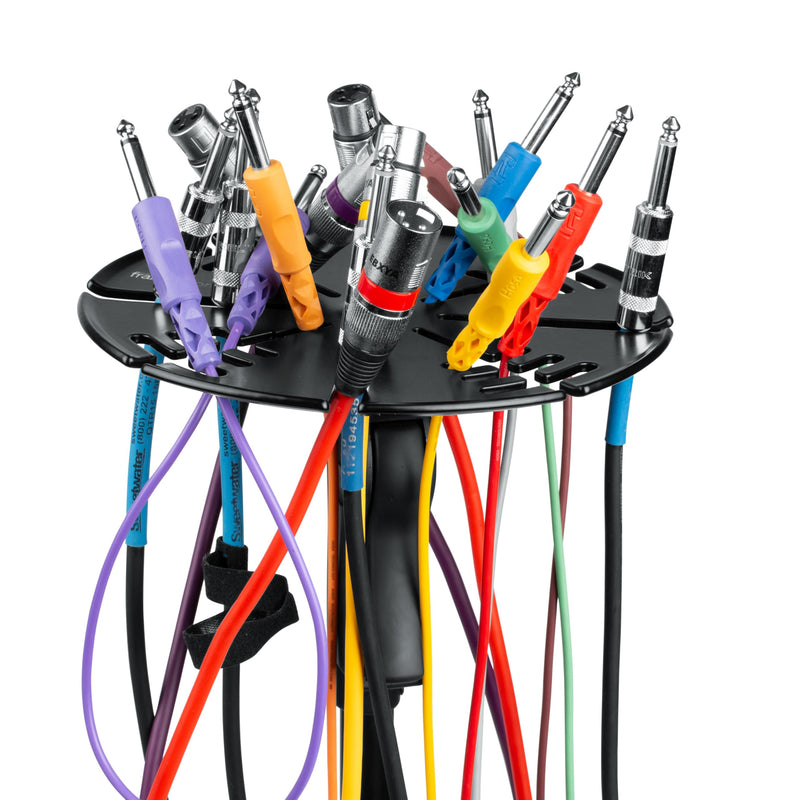 [AUSTRALIA] - Gator Frameworks Microphone Stand Cable Hanger & Organizer, Prevents Cables from Over-Coiling or Kinking (GFW-CABLEHNGRTRAY) 