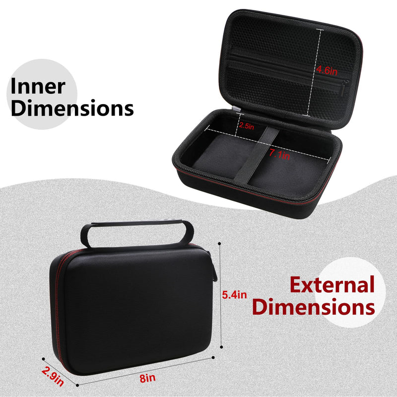 [AUSTRALIA] - LTGEM Hard Travel Case Compatible with Zoom PodTrak P4 Podcast Recorder 