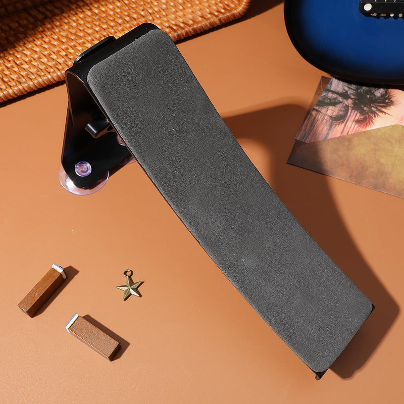 FOMIYES Guitar Support Adjustable Rest Guitar Balance Support Classical Guitar Support Foot Stool, Ergonomic Design Suitable for Classical and Acoustic Guitars, Classical Guitar Leg Rest Black