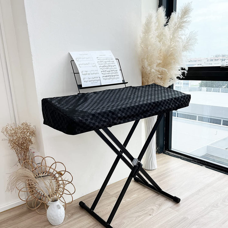 Digital Piano Cover – Keyboard Dust Covers, Waterproof Tailored Fit Piano Covers for KORG Pa1000, Pa900, Pa700 and Pa600, Premium Ebony Black Keyboard Cover in Digital Pianos for Home & Studio Use