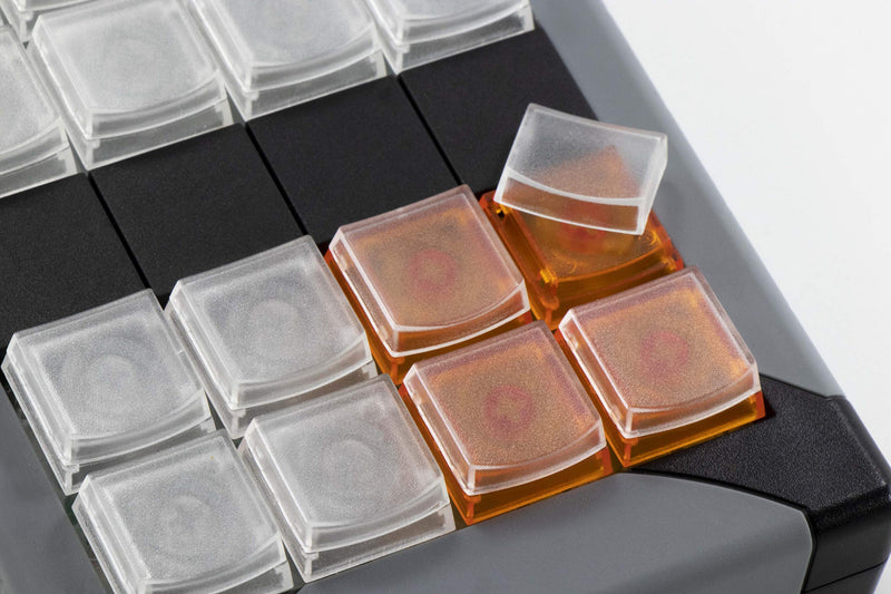 X-keys Keycap Cherry MX Compatible (1x1, Orange, 10 Pack) 1x1