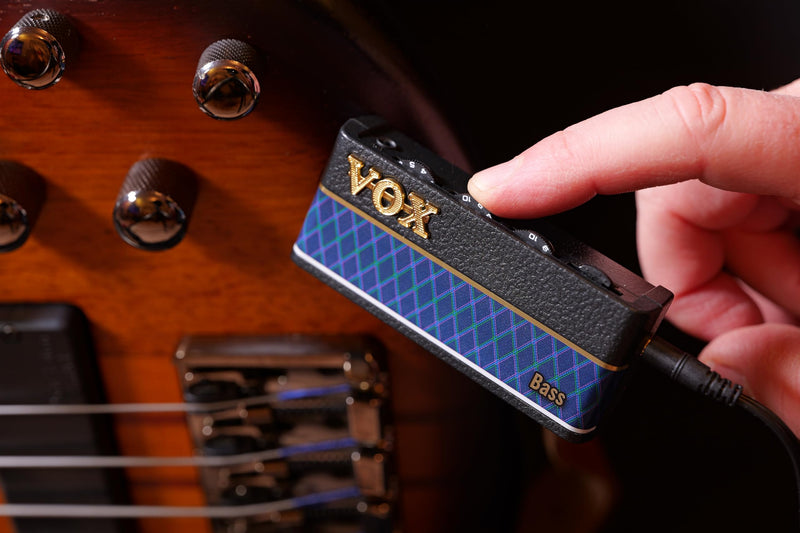 Vox amPlug 3 Plug-In Headphone Amplifier with Built-In Stereo Effects and Volume Control (Bass) [v3] Bass