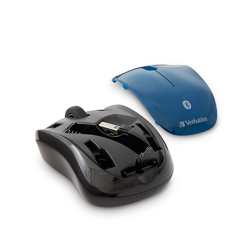 Verbatim Bluetooth Wireless Tablet Multi-Trac Blue LED Mouse - Dark Teal
