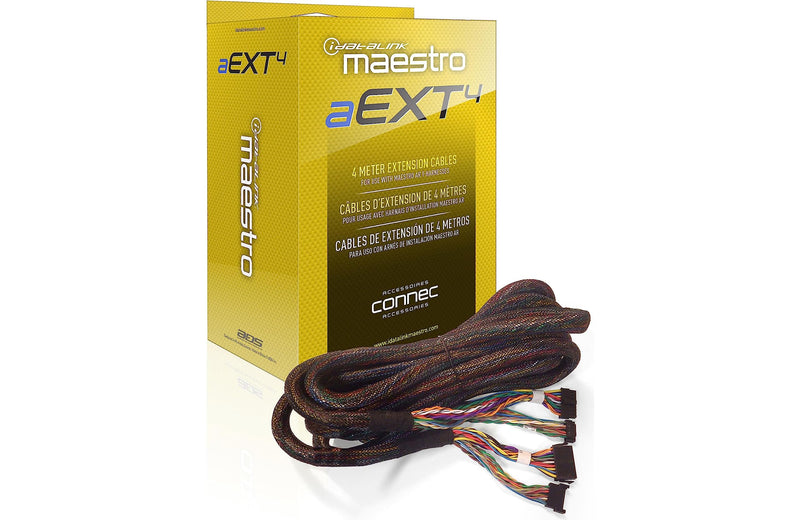 Maestro HRN-AR-EXT4 Amplifier Relocation Harness - 4 Meters