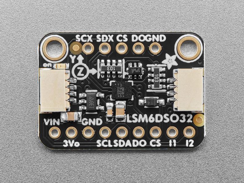 Adafruit LSM6DSO32 6-DoF Stemma QT/Qwiic 4692 Accelerometer and Gyroscope