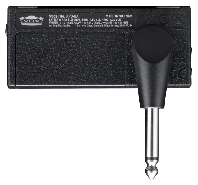 Vox amPlug 3 Plug-In Headphone Amplifier with Built-In Stereo Effects and Volume Control (Bass) [v3] Bass