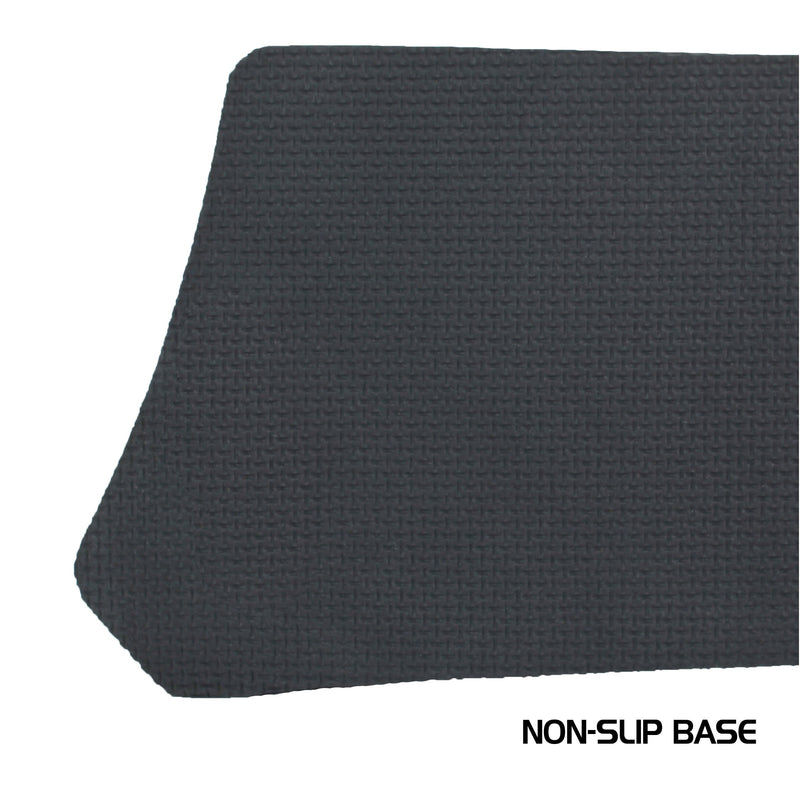 ENHANCE Tenkeyless Keyboard Wrist Rest - Firm TKL Gaming Wrist Pad for Compact Mechanical Keyboards with Ergonomic Support, Non-Slip Rubber Base, Anti-Fray Solid Design - Great for Gaming or Office Compact Size Keyboard