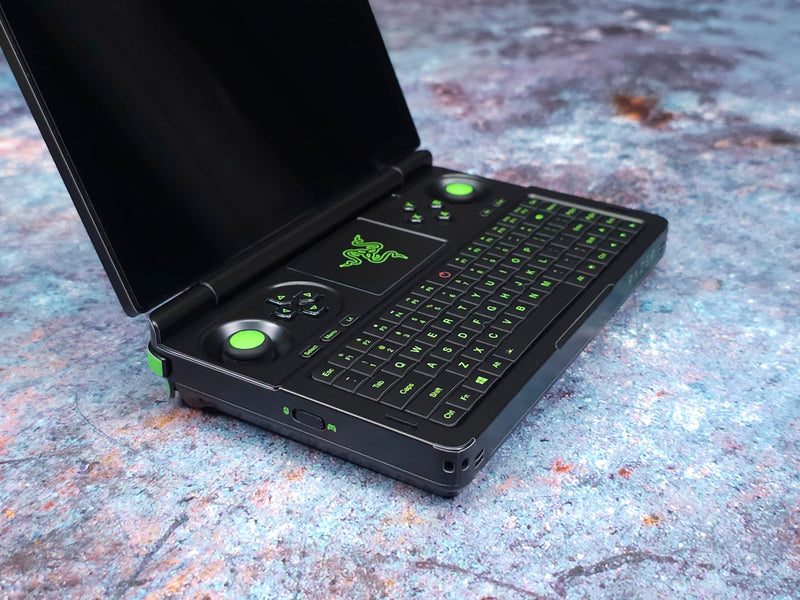 GPD Win Mini 2025 Skin, Razer Edition, Full Wrapping 3M Matte Vinyl Skin for GPD Win Mini 2025 (Designed by POP SKIN) ★Does NOT FIT for the 2023 Oculink Version and 2024 USB A Version.