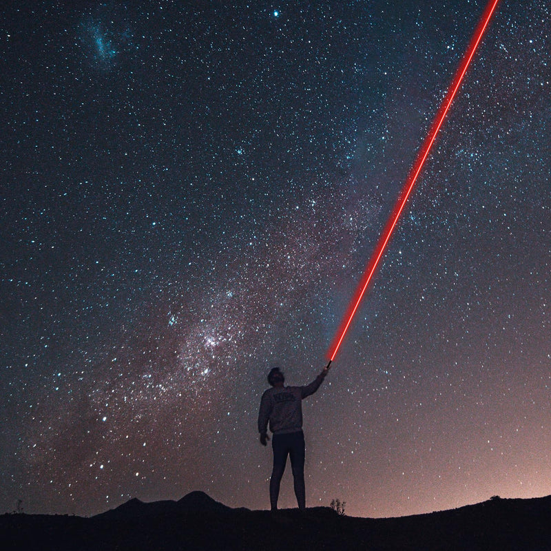 Rechargeable Red Laser Pointer High Power Laser Pointer Red Beam Light Rechargeable Laser Pen Long Range Distence Powerful Laser for TV/LED/LCD Screens, Astronomy/Construction/Meeting/Cats/Dogs-Black Black-Red Light