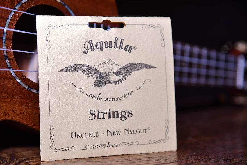 Aquila New Nylgut AQ-42 Banjo Ukulele Strings - High G - 1 Set of 4